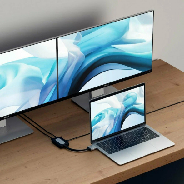 Адаптер Satechi USB-C Dual 4K HDMI Adapter (2xHDMI, USB Type-C) во Владимире