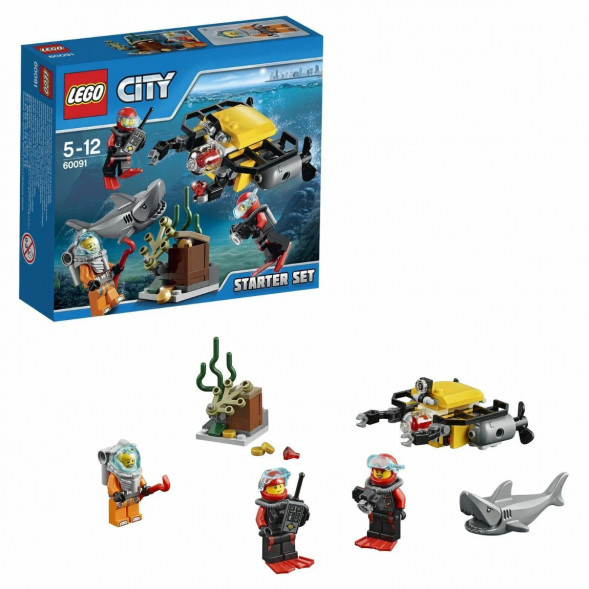 Конструктор LEGO City Deep Sea Explorers 60091 Исследование морских глубин во Владимире