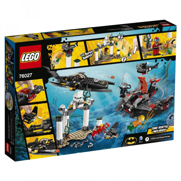Конструктор LEGO Super Heroes 76027 Глубоководная атака Черного Манта во Владимире
