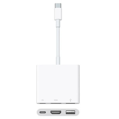 Адаптер Apple USB-C Digital AV Multiport Adapter, бел, MUF82ZM/A во Владимире