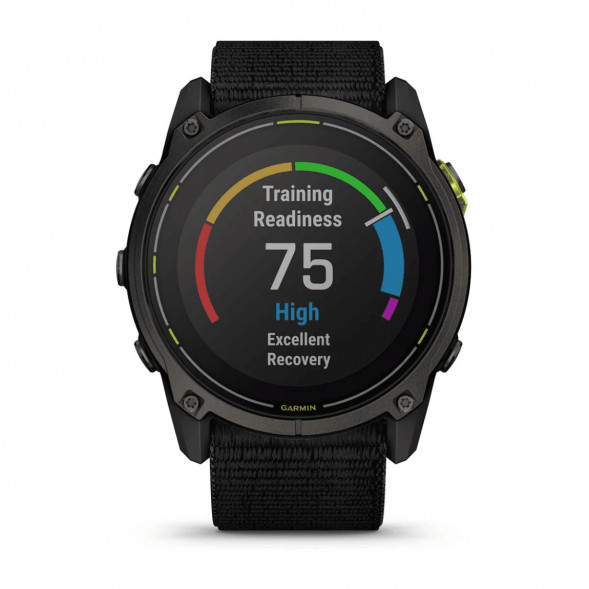 Умные часы Garmin Enduro 3 51mm Black с нейлоновым ремешком UltraFit 010-02751-01 во Владимире