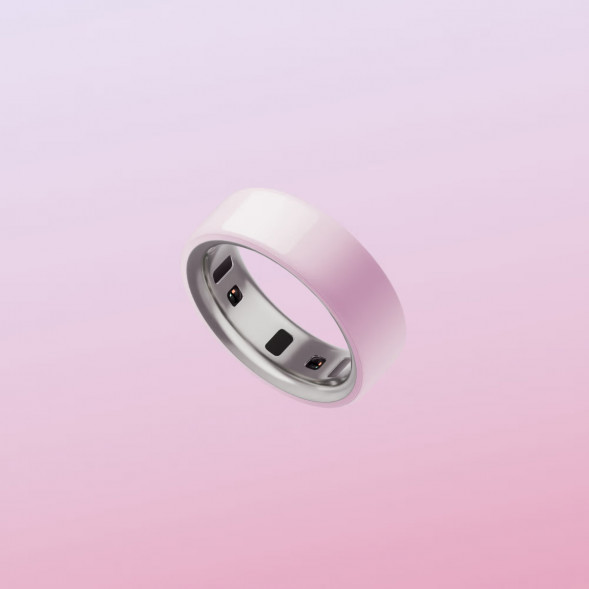 Умное кольцо Oura Ring 4 Ceramic (размер 5), Розовый/Petal во Владимире
