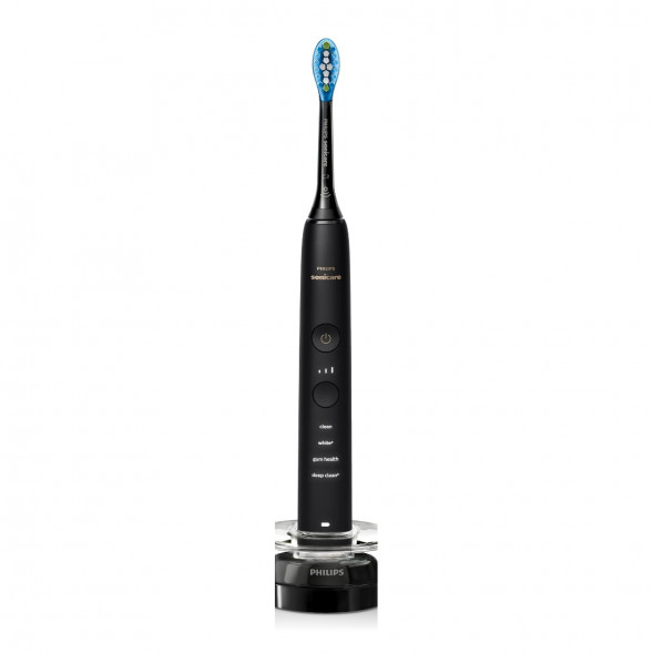 Набор из 2 электрических зубных щеток Philips Sonicare DiamondClean 9000 HX9914/54, чёрный во Владимире
