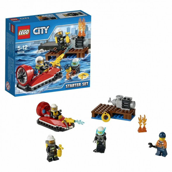 Конструктор LEGO City Fire 60106 Пожарная охрана во Владимире