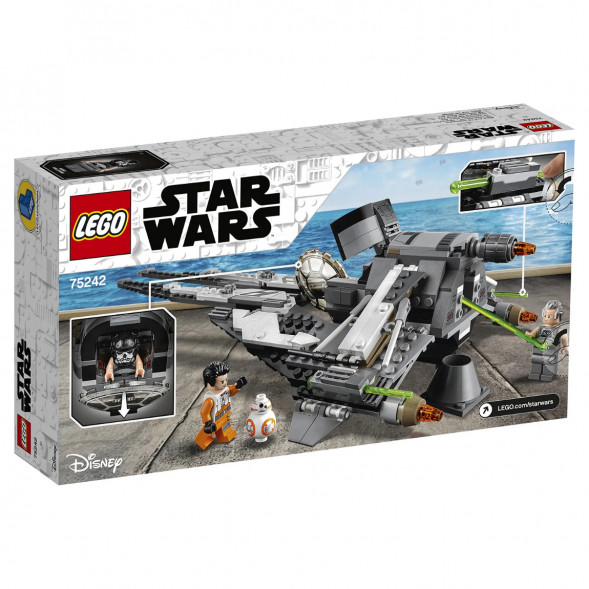 Конструктор LEGO Star Wars 75242 Перехватчик СИД Чёрного аса во Владимире