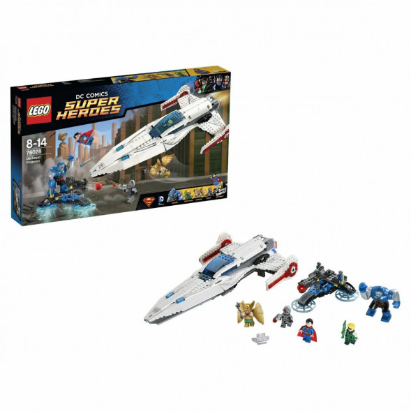 Конструктор LEGO Super Heroes 76028 Вторжение Дарксайда во Владимире