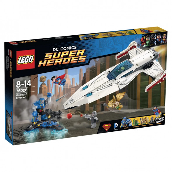 Конструктор LEGO Super Heroes 76028 Вторжение Дарксайда во Владимире