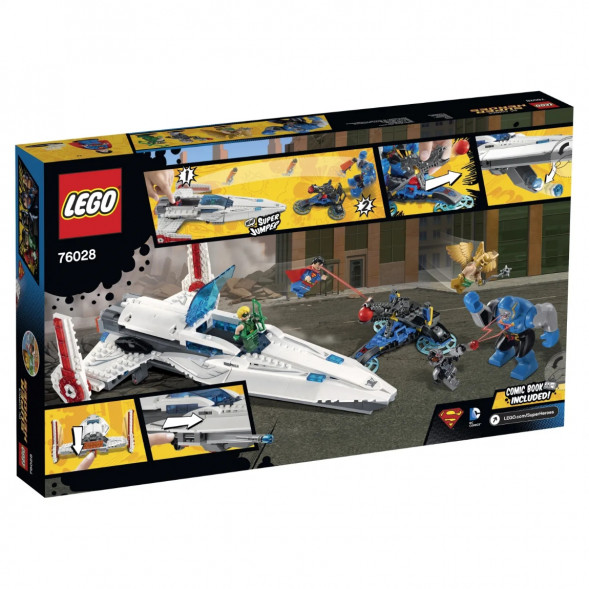 Конструктор LEGO Super Heroes 76028 Вторжение Дарксайда во Владимире
