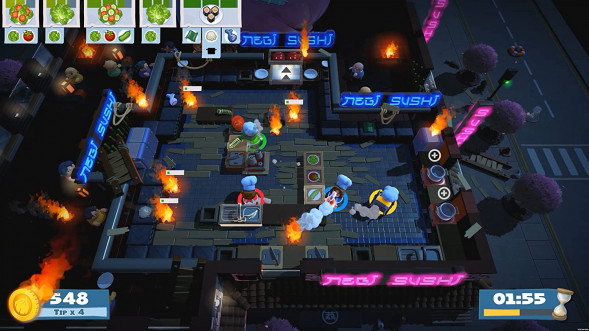 Игра Overcooked &amp;amp; Overcooked 2 [Nintendo Switch, английская версия] во Владимире