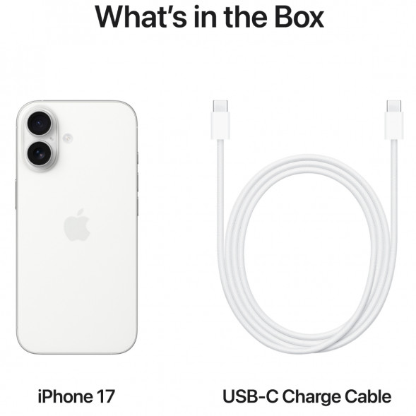 Смартфон Apple iPhone 17 512GB eSim, White во Владимире