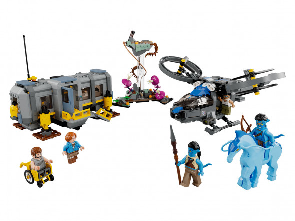 Конструктор LEGO Avatar 75573 Парящие горы: Зона 26 и RDA во Владимире