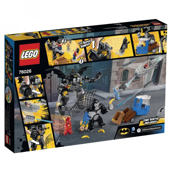 Конструктор LEGO Super Heroes 76026 Горилла Гродд сходит с ума во Владимире