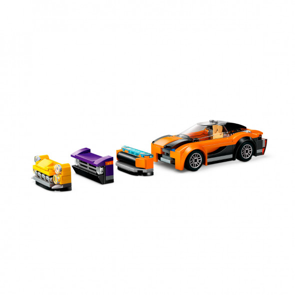 Конструктор LEGO City 60408 Грузовик-автовоз со спортивными автомобилями во Владимире