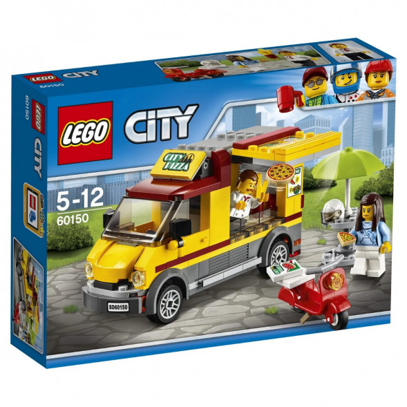 Конструктор LEGO City Great Vehicles 60150 Фургон-пиццерия во Владимире