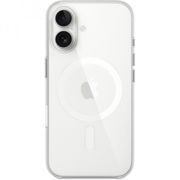 Чехол Apple Clear Case with MagSafe для iPhone 16 Plus, прозрачный (MA7D4ZM/A) во Владимире