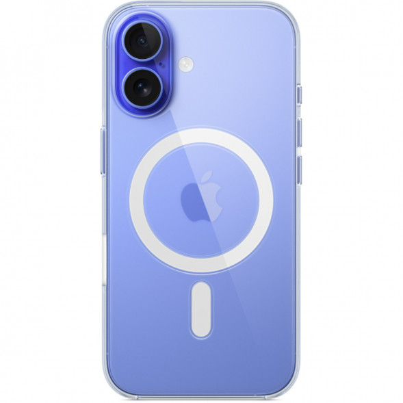Чехол Apple Clear Case with MagSafe для iPhone 16 Plus, прозрачный (MA7D4ZM/A) во Владимире