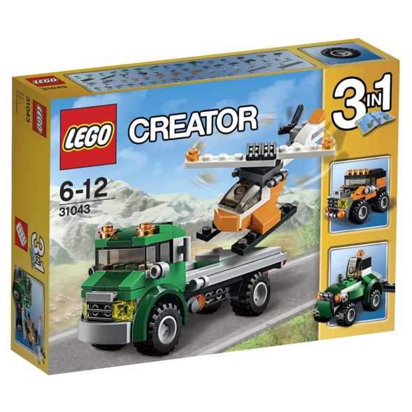 Конструктор LEGO Creator 31043 Перевозчик вертолета во Владимире