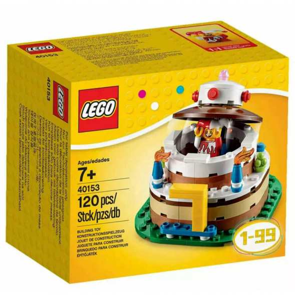 Конструктор LEGO Seasonal 40153 Торт на День Рождения во Владимире