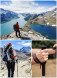 Треккинговая палка Naturehike 135 см, 1 шт., белый/красный во Владимире
