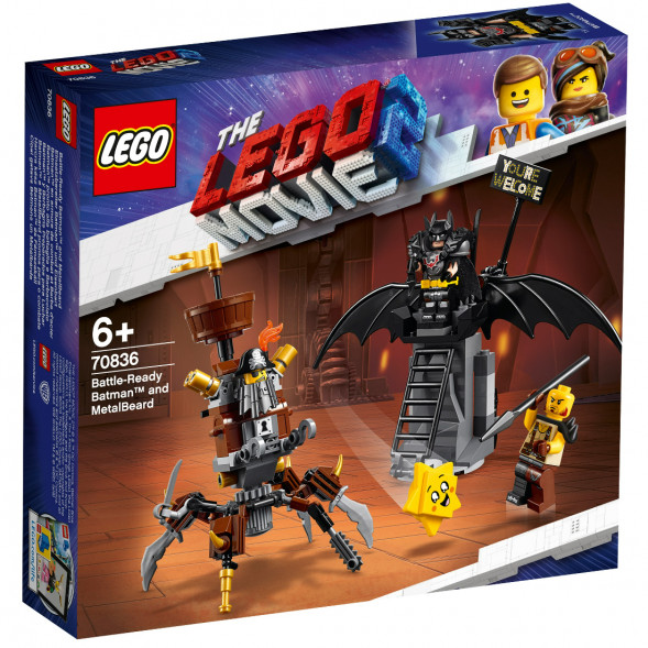 Конструктор LEGO Movie 70836 Боевой Бэтмен и Железная борода  во Владимире