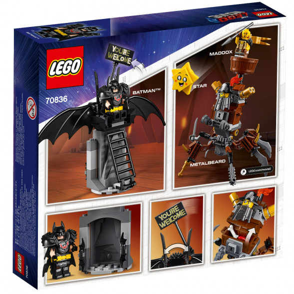 Конструктор LEGO Movie 70836 Боевой Бэтмен и Железная борода  во Владимире