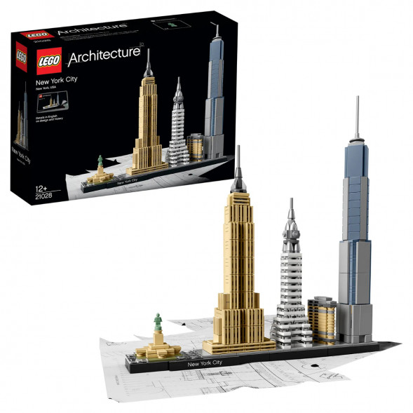 Конструктор LEGO Architecture 21028 Нью Йорк во Владимире