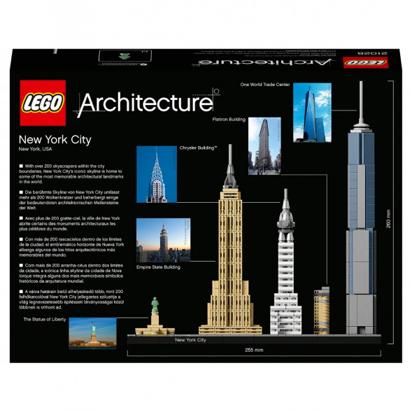 Конструктор LEGO Architecture 21028 Нью Йорк во Владимире