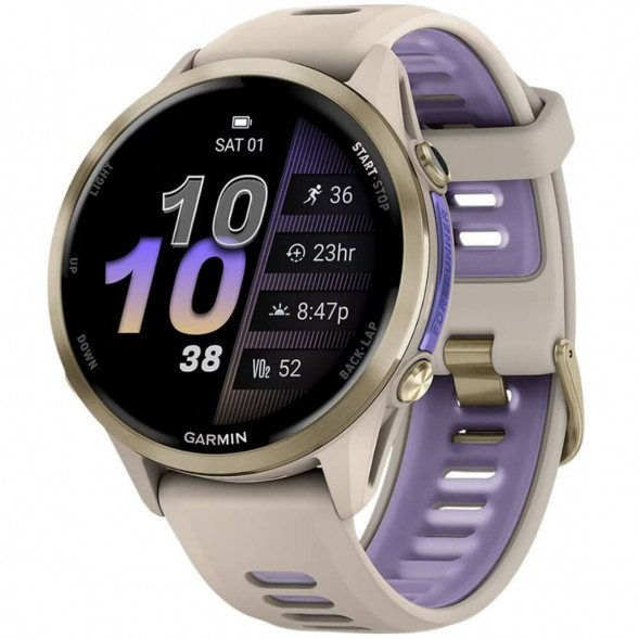 Умные часы Garmin Forerunner 970 Soft Gold Titanium/French Gray Translucent Indigo Band 010-02969-12 во Владимире