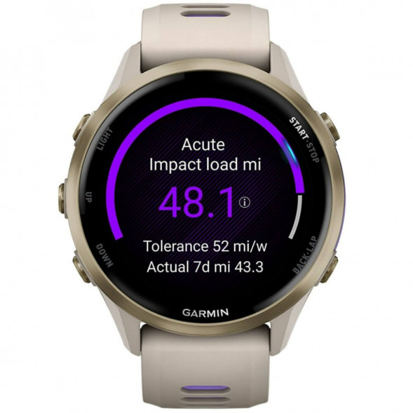 Умные часы Garmin Forerunner 970 Soft Gold Titanium/French Gray Translucent Indigo Band 010-02969-12 во Владимире
