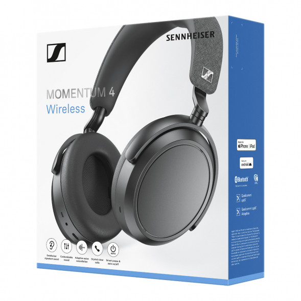 Беспроводные наушники Sennheiser Momentum 4 Wireless, Graphite во Владимире