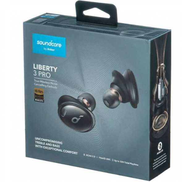 Беспроводные наушники Anker Soundcore Liberty 3 Pro, черный во Владимире