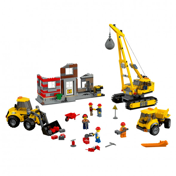 Конструктор LEGO City 60076 Снос здания во Владимире
