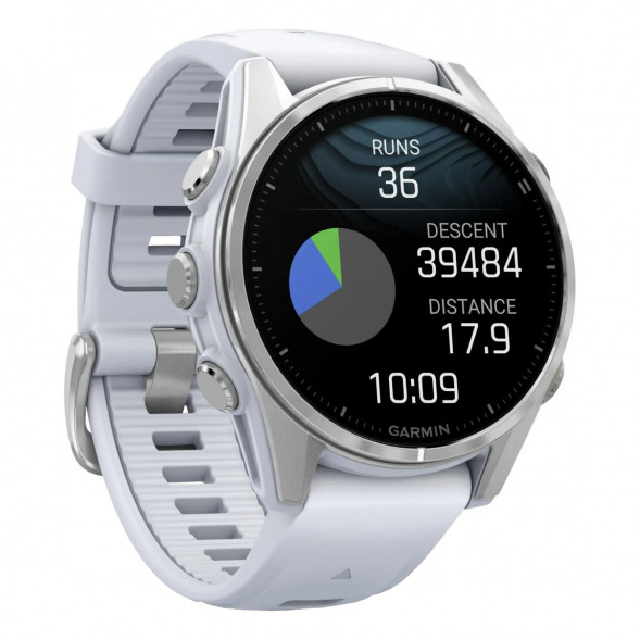 Умные часы Garmin Fenix 8, 43 mm, Whitestone 010-02903-00 во Владимире