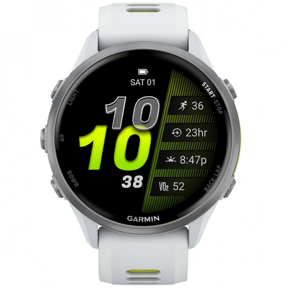 Умные часы Garmin Forerunner 970 Titanium Whitestone/Translucent Amp Yellow Band 010-02969-11 во Владимире