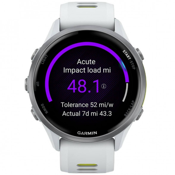 Умные часы Garmin Forerunner 970 Titanium Whitestone/Translucent Amp Yellow Band 010-02969-11 во Владимире