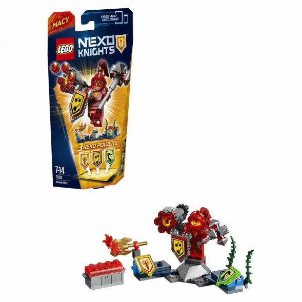 Конструктор LEGO Nexo Knights 70331 Мэйси – Абсолютная сила во Владимире