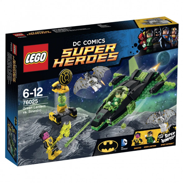 Конструктор LEGO Super Heroes 76025 Зеленый Фонарь против Синестро во Владимире