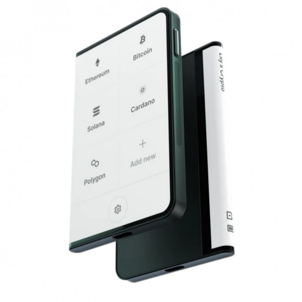 Аппаратный холодный криптокошелек Ledger Stax c чехлом Magnet Shell Black + Recovery Key во Владимире