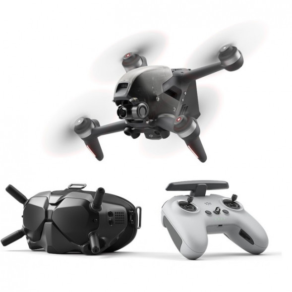 Квадрокоптер DJI FPV Combo (CN), grey во Владимире