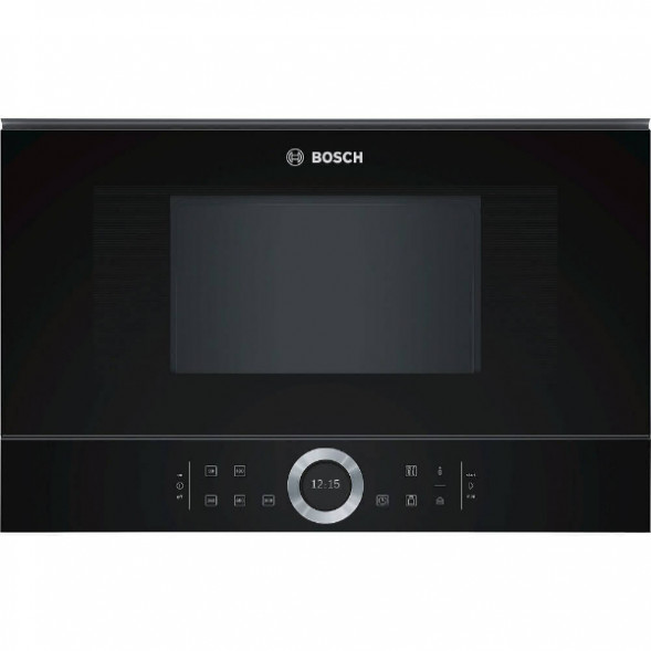 Встраиваемая микроволновая печь Bosch BFR634GB1, черный во Владимире