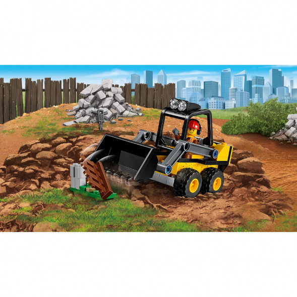 Конструктор LEGO City Great Vehicles 60219 Строительный погрузчик во Владимире