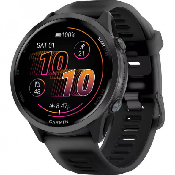 Умные часы Garmin Forerunner 570 47 мм Slate Grey Aluminium/Translucent Black 010-02971-00 во Владимире