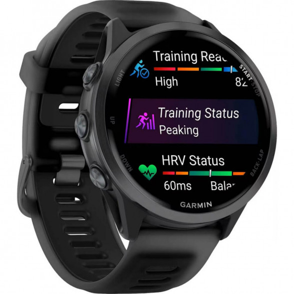 Умные часы Garmin Forerunner 570 47 мм Slate Grey Aluminium/Translucent Black 010-02971-00 во Владимире