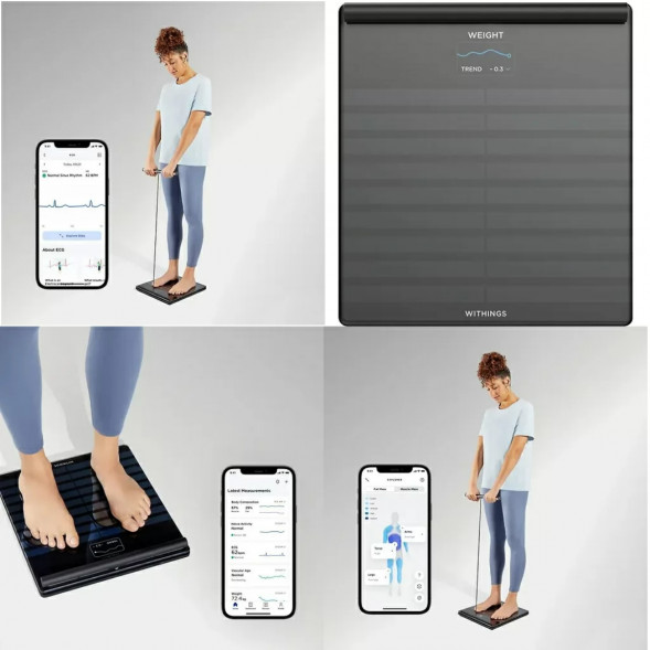 Умные весы Withings Body Scan, Black во Владимире