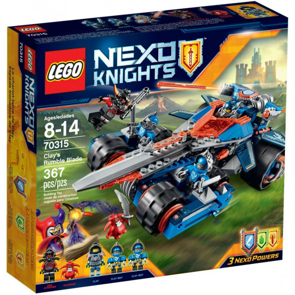 Конструктор LEGO Nexo Knights 70315 Устрашающий разрушитель Клэя во Владимире