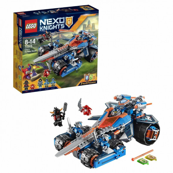 Конструктор LEGO Nexo Knights 70315 Устрашающий разрушитель Клэя во Владимире