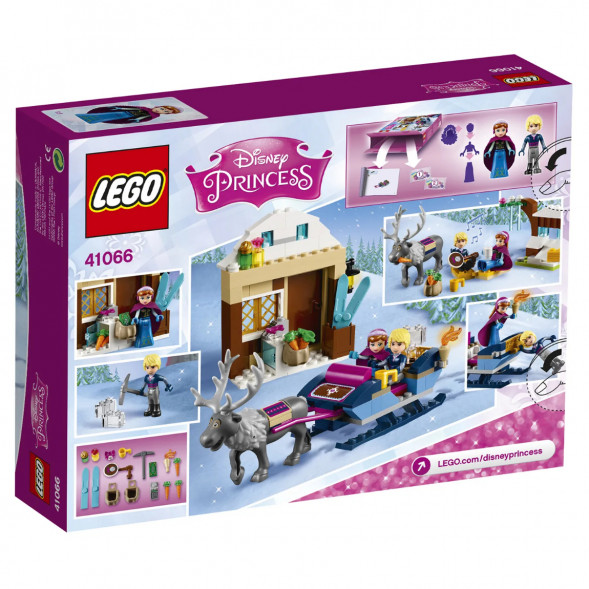 Конструктор LEGO Disney 41066 Princess Анна и Кристоф: прогулка на санях во Владимире