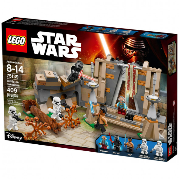 Конструктор LEGO Star Wars 75139 Сражение на планете Такодана во Владимире