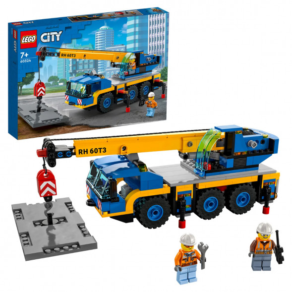 Конструктор LEGO City Great Vehicles 60324 Мобильный кран во Владимире