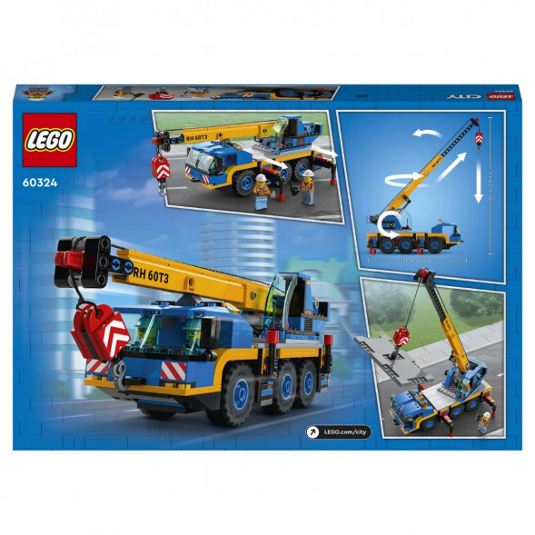 Конструктор LEGO City Great Vehicles 60324 Мобильный кран во Владимире